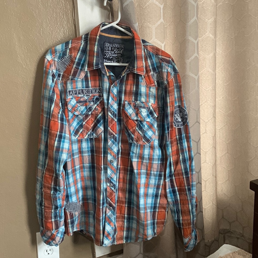 Buckle Affliction long sleeve shirt